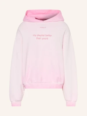 Flâneur Bluza Z Kapturem Oversize Playlist pink FLÂNEUR