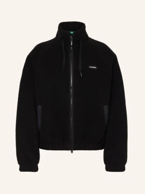 Flâneur Kurtka Z Futerkiem Teddy Fleece schwarz CZARNY