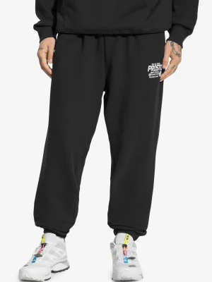 Flathead spodnie dresowe męskie czarne Prosto