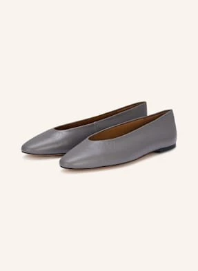 Flattered Baleriny Lakierki Belinda grau
