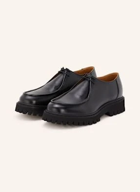 Flattered Buty Sznurowane Marlon schwarz