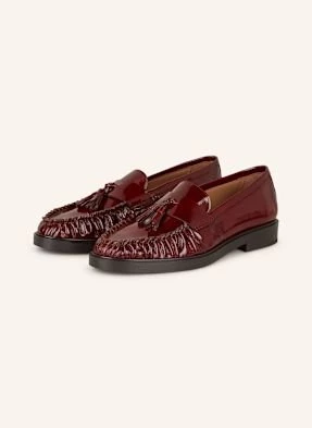 Flattered Lakierowane Loafersy Sigrid rot