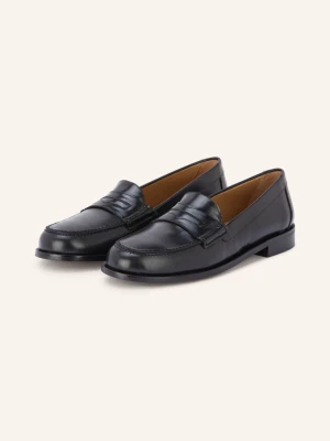 Flattered Penny Loafers Sage schwarz CZARNY