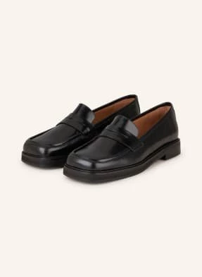 Flattered Penny Loafers schwarz