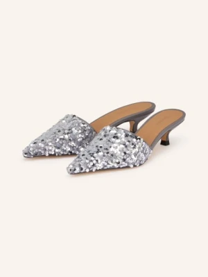 Flattered Sandały Noomi Z Cekinami silber