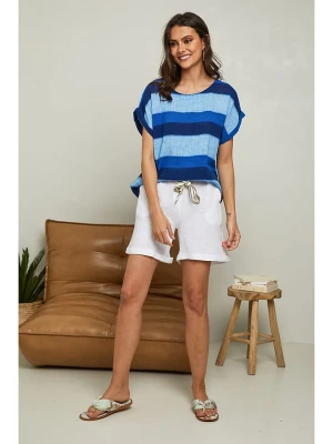 Fleur de Lin Koszulka "Epicea" w kolorze niebieskim rozmiar: S