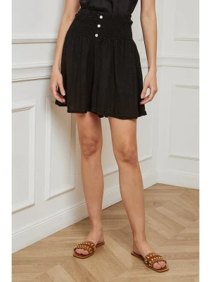 Fleur de Lin Lniane szorty "Iverlest" w kolorze czarnym rozmiar: M