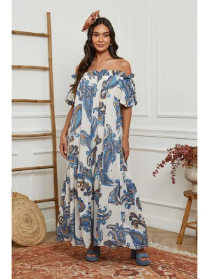 Fleur de Lin Sukienka w kolorze biało-błękitnym rozmiar: XL