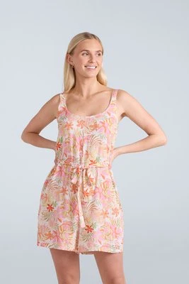 Flora damski ekologiczny kostium - Biały Animal