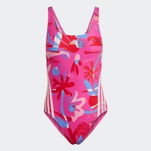 Floral 3-Stripes Swimsuit Adidas