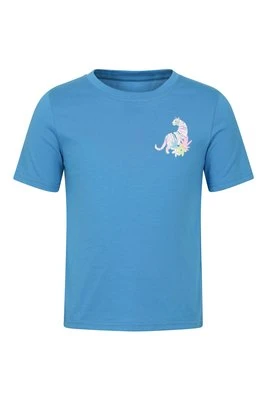 Floral Tiger koszulka dla dzieci z krótkim rękawem - Blue Mountain Warehouse