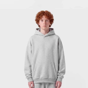 Fluffy Hoody Urban Classics szary