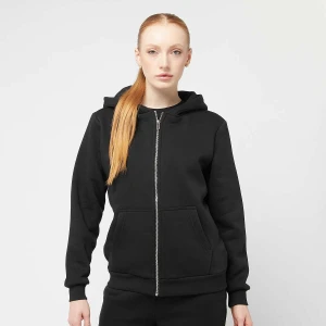 Fluffy Zip Hoody, markiUrban Classics, Bluzy, w kolorze czarny, rozmiar: