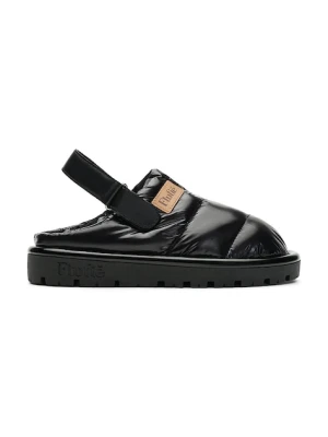 Flufie kapcie Jet Black