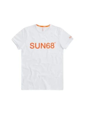Fluo Nadrukowana Koszulka Sun68