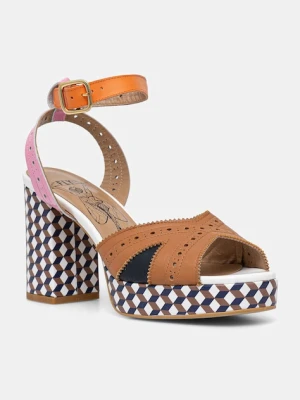 Fly London sandały skórzane EBAN454FLY