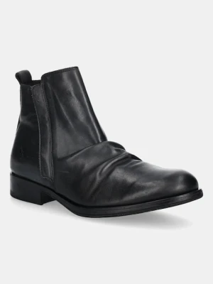 Fly London sztyblety skórzane MOWI146FLY męskie kolor czarny P145146000