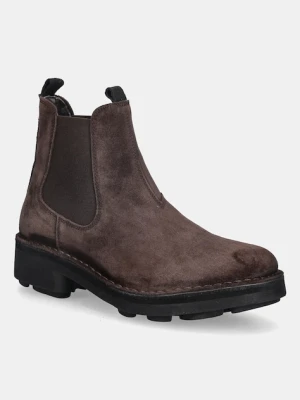 Fly London sztyblety zamszowe NOLL127FLY