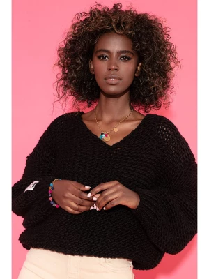 fobya Sweter w kolorze czarnym rozmiar: 36-38