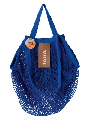 folia PAPER Shopper bag w kolorze niebieskim - 44 x 44 x 0, 50 cm rozmiar: onesize