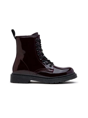 Foreverfolie Botki w kolorze bordowym rozmiar: 38