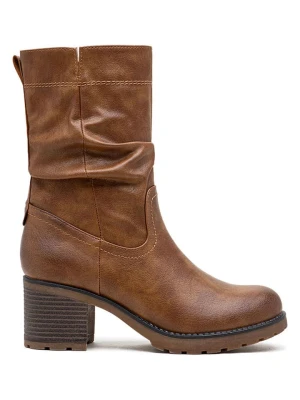 Foreverfolie Botki w kolorze karmelowym rozmiar: 36