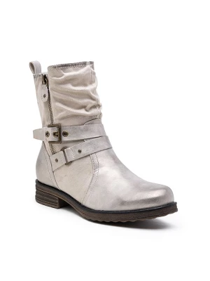 Foreverfolie Botki w kolorze srebrnym rozmiar: 38