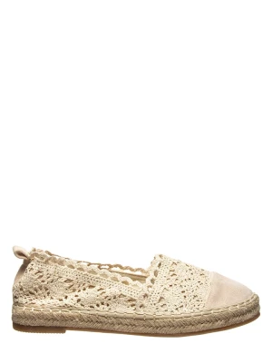 Foreverfolie Espadryle w kolorze beżowym rozmiar: 36