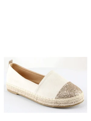 Foreverfolie Espadryle w kolorze beżowym rozmiar: 36
