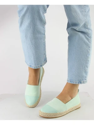 Foreverfolie Espadryle w kolorze miętowym rozmiar: 37