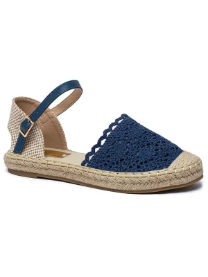 Foreverfolie Espadryle w kolorze niebiesko-beżowym rozmiar: 39