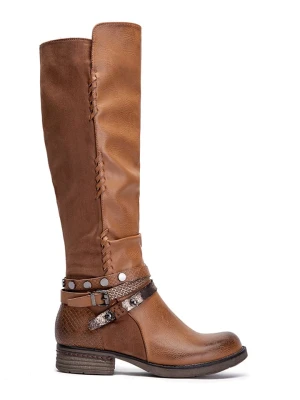 Foreverfolie Kozaki w kolorze karmelowym rozmiar: 38