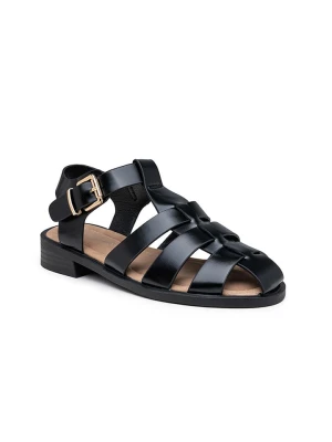 Foreverfolie Półsandały w kolorze czarnym rozmiar: 38