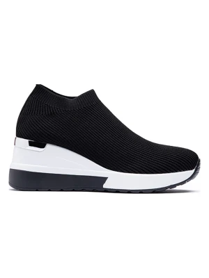 Foreverfolie Sneakersy w kolorze biało-czarnym rozmiar: 40