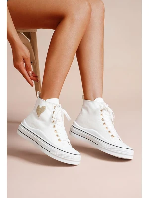 Foreverfolie Sneakersy w kolorze białym rozmiar: 39