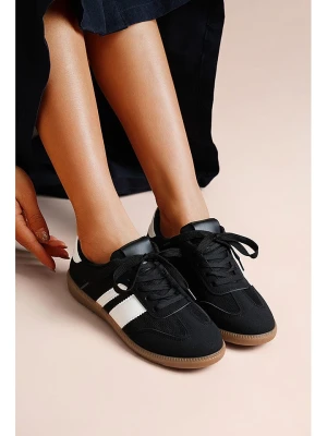 Foreverfolie Sneakersy w kolorze czarno-białym rozmiar: 40