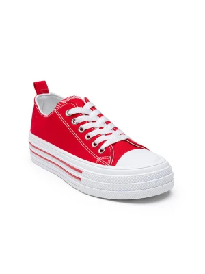 Foreverfolie Sneakersy w kolorze czerwonym rozmiar: 38