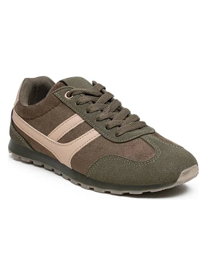 Foreverfolie Sneakersy w kolorze khaki rozmiar: 41