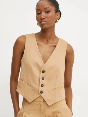 Forte Forte kamizelka z domieszką wełny