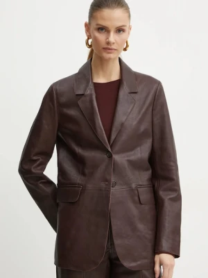 Forte Forte marynarka skórzana