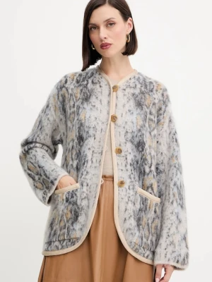 Forte Forte płaszcz z wełną