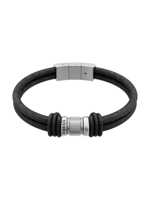 Fossil bransoletka męska Machine czarny