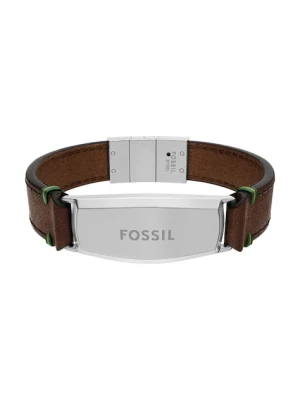 Fossil bransoletka męska skórzana bez kamienia Everett
