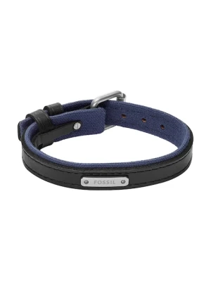 Fossil bransoletka męska skórzana Everett