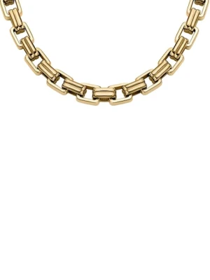 Fossil naszyjnik damski ze stali chirurgicznej bez kamienia Raquel