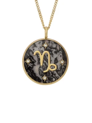 Fossil naszyjnik JEWELRY szary