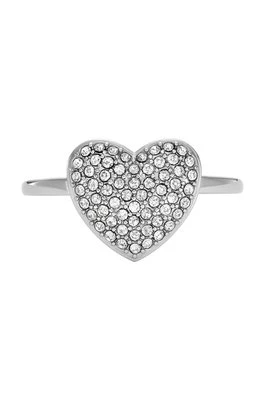 Fossil pierścionek Sadie Glitz Heart JF04677040