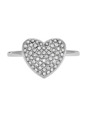 Fossil pierścionek Sadie Glitz Heart JF04677040