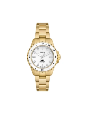 Fossil Zegarek Blue ES5350 Złoty