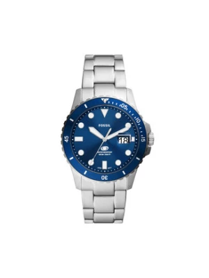 Fossil Zegarek Blue FS6029 Srebrny